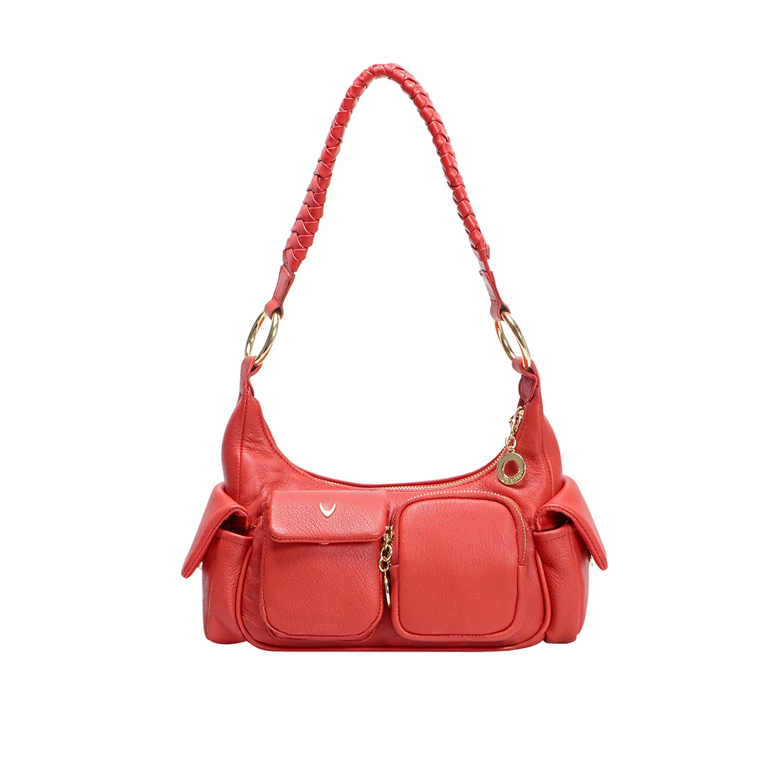 Callas 03 Red Leather Shoulder Bag - Image 5