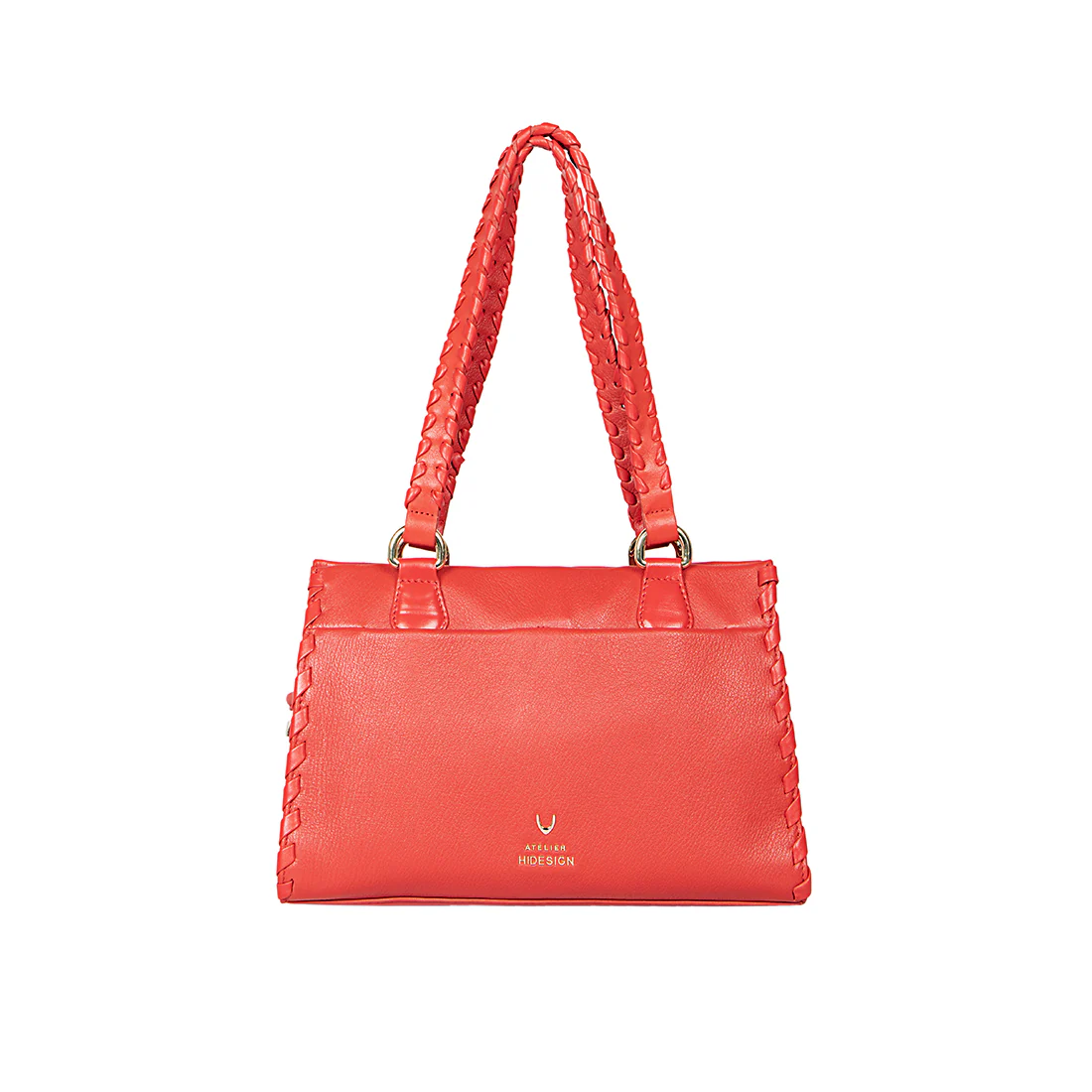 Callas 07 Red Leather Tote Bag - Image 5
