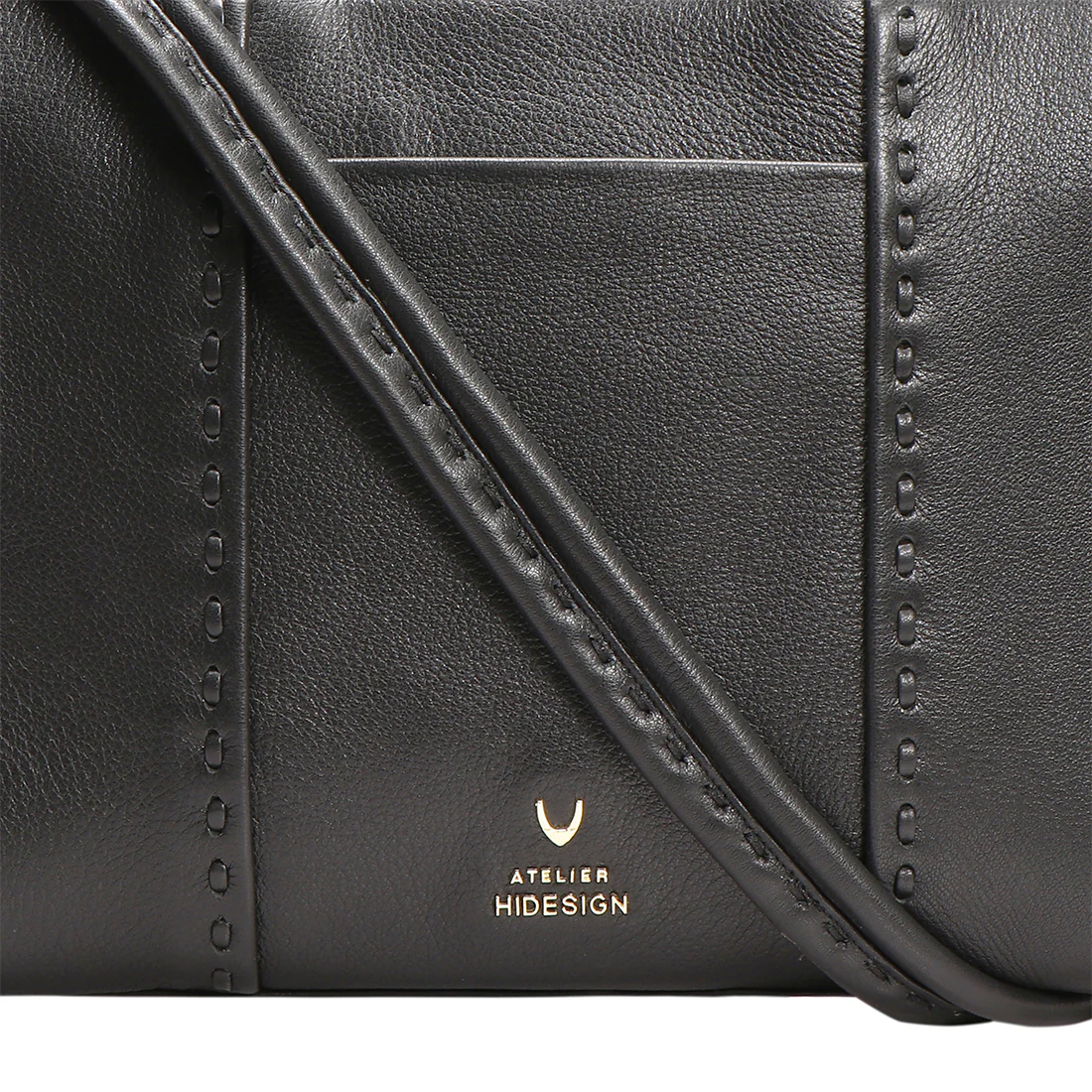 Callas 08 Black Leather Laptop Bag - Image 4