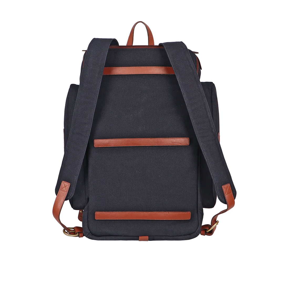 Cameron 2 Blue Canvas Duffle Bag - Image 8