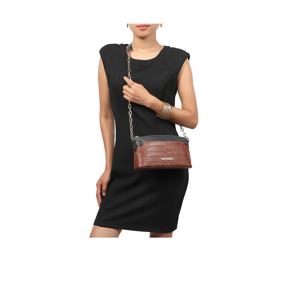 Camila Sb 01 Tan Leather Sling Bag - Image 2