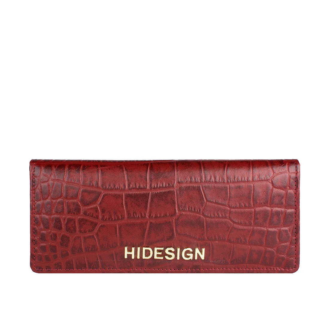 Carly W2  Red Leather Bi-Fold Wallet - Image 2