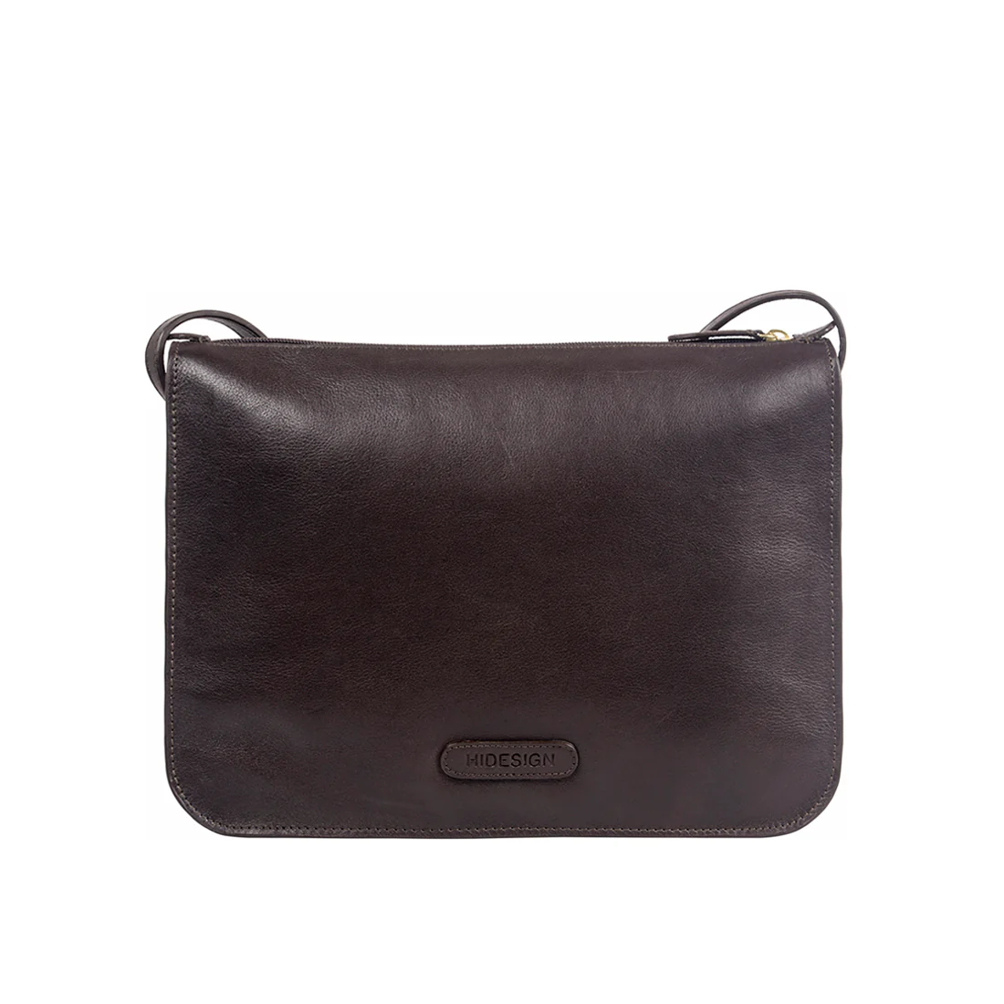 Carmel 02 Brown Leather Crossbody - Image 3