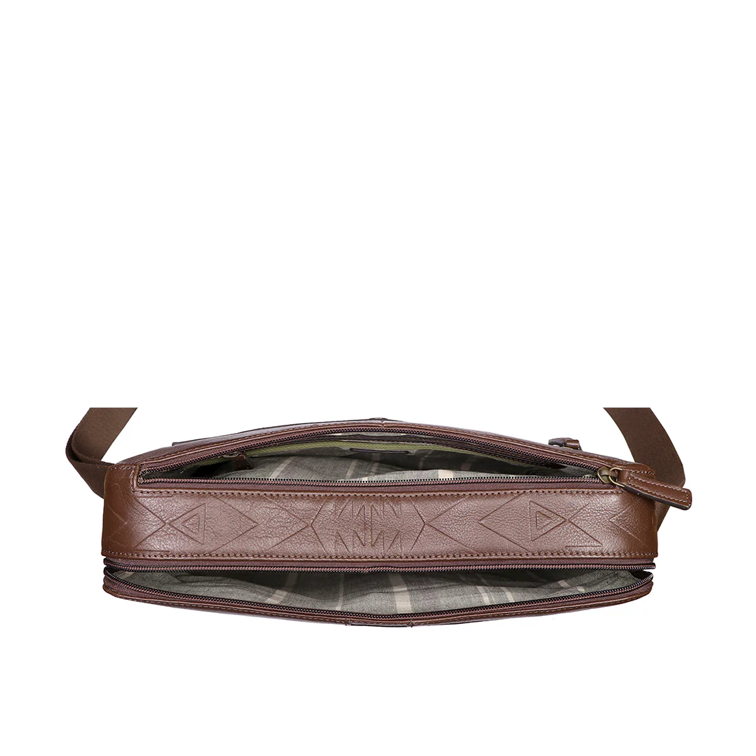 Carnaby 02 Brown Leather  Crossbody - Image 6