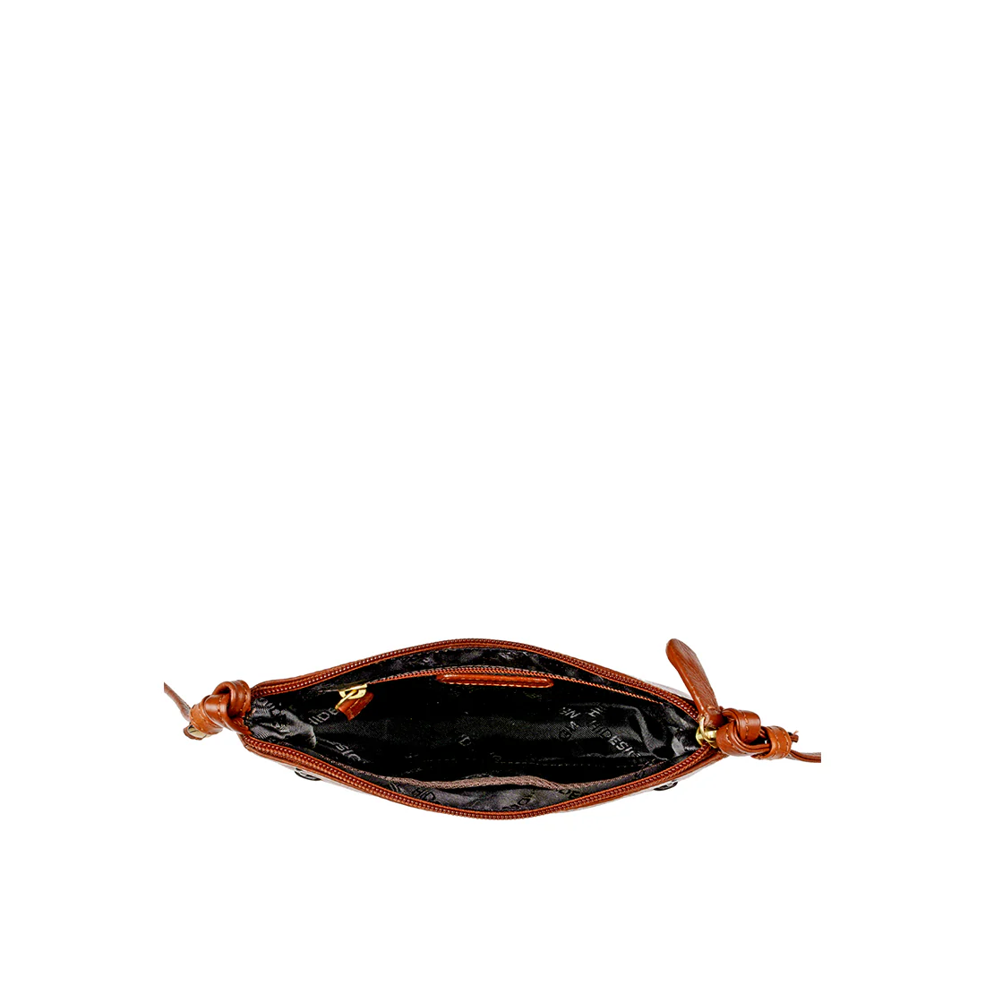 Carrie W3 Brown Leather Sling Wallet - Image 4