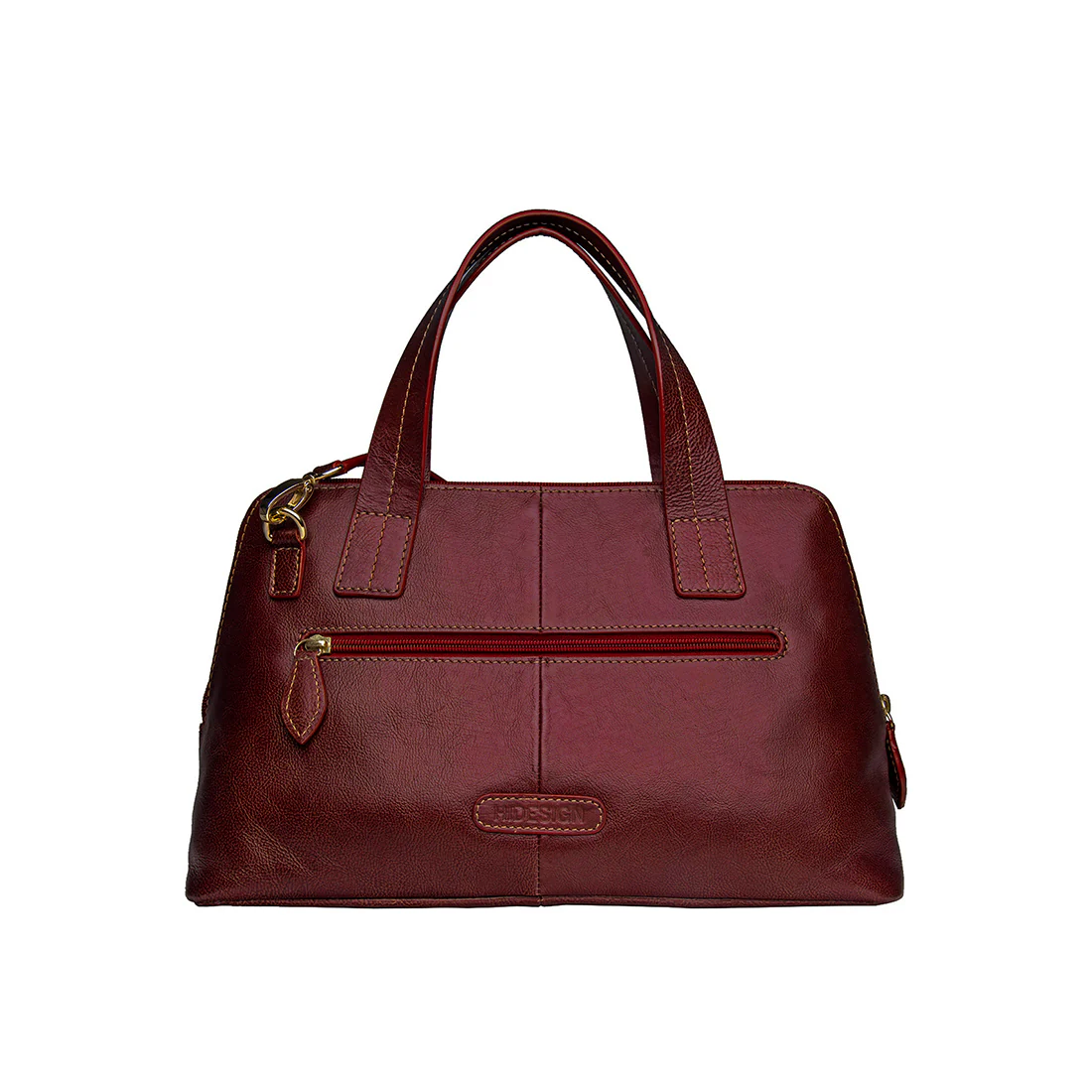 Cerys 02 Red Leather Satchel - Image 3