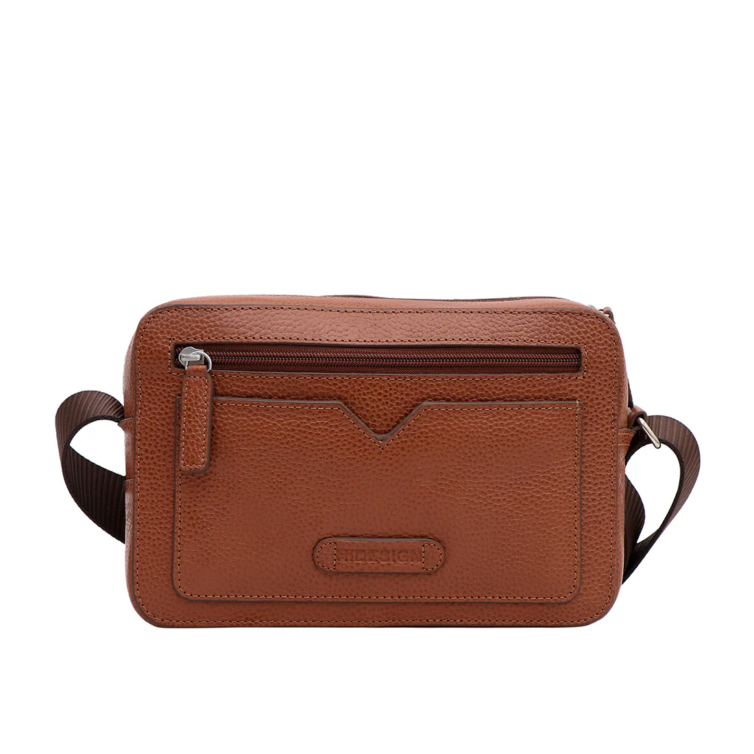 Changi-02 Tan Leather  Crossbody - Image 4