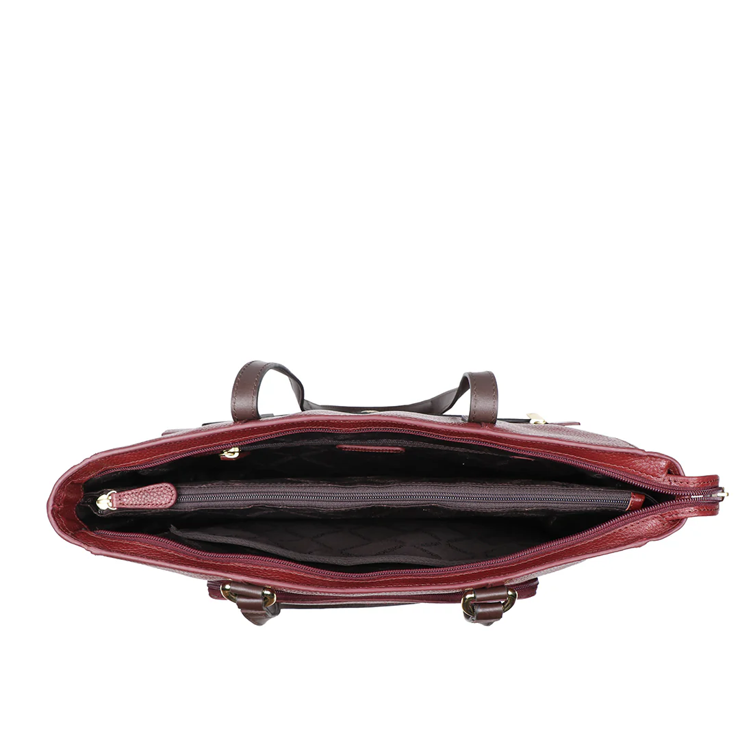 Changi-03 Marsala Leather Shoulder Bag - Image 6