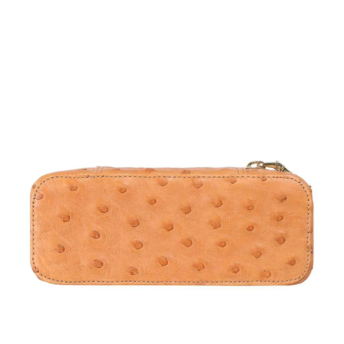 Chateau 02 Tan Leather Jewelry Pouch - Image 3