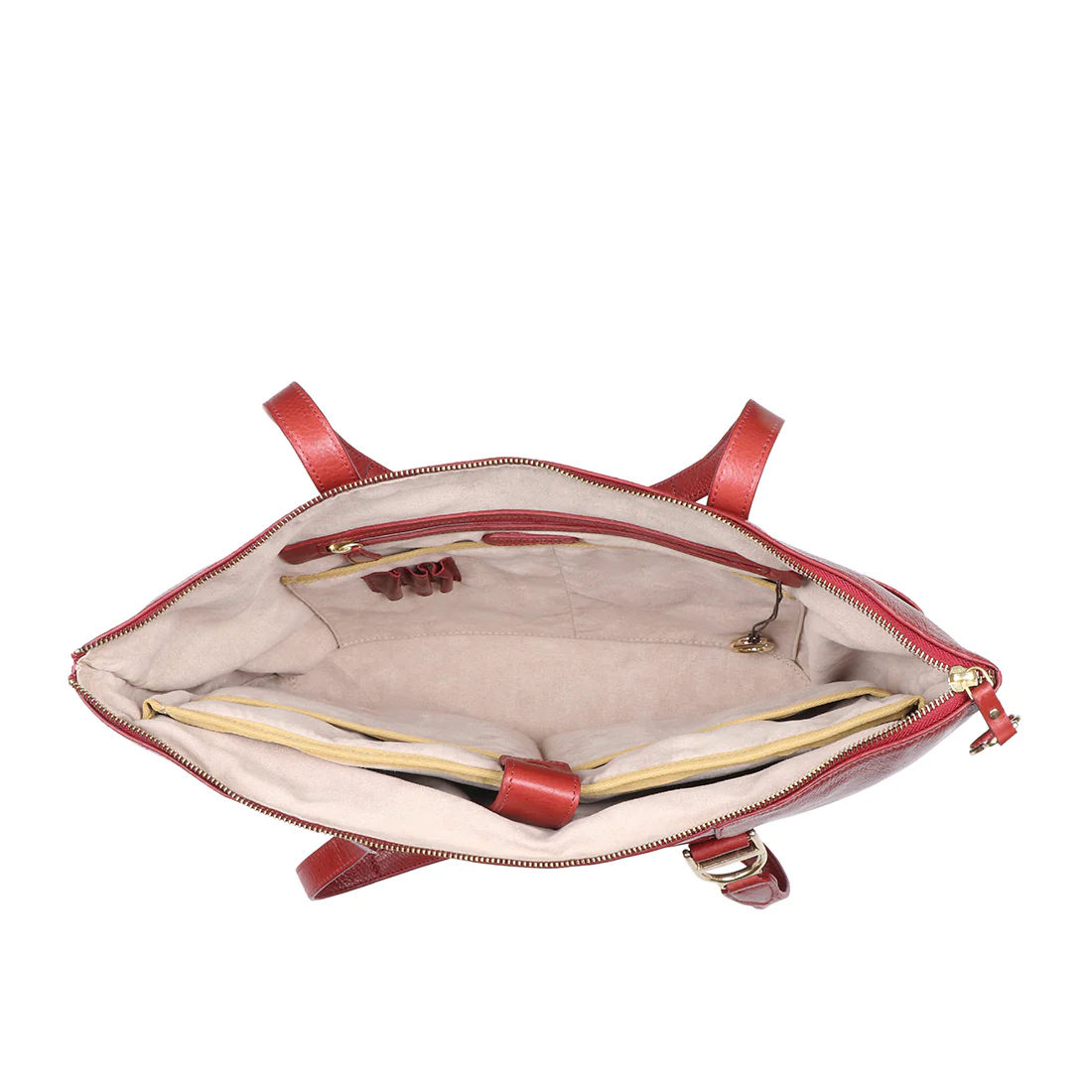 Cheyenne 03 Red Leather Shoulder Bag - Image 6
