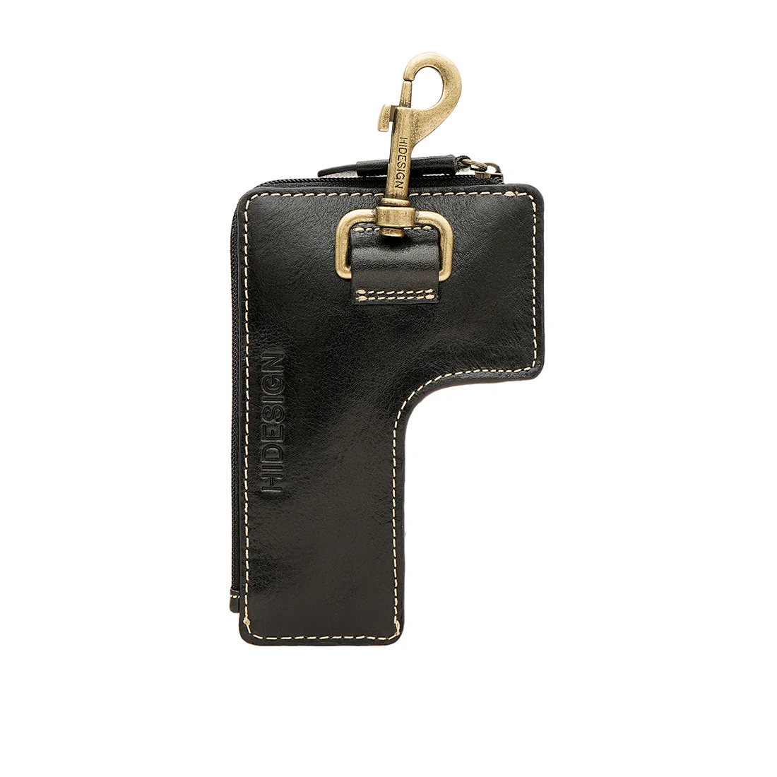 Cheyenne -W4 Black Leather Pouch - Image 3