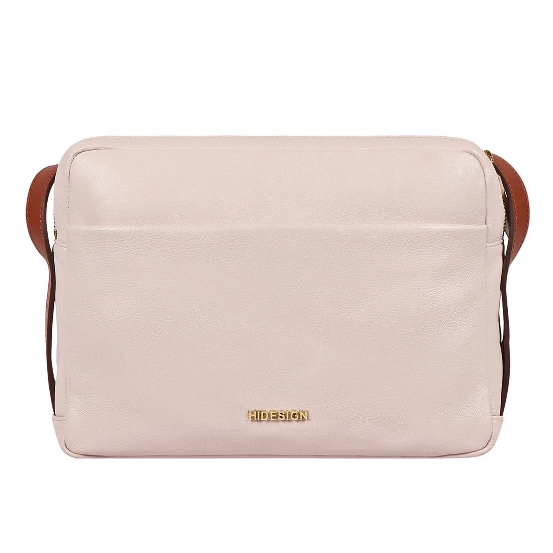 Chiquita 02 Beige Leather Crossbody - Image 4