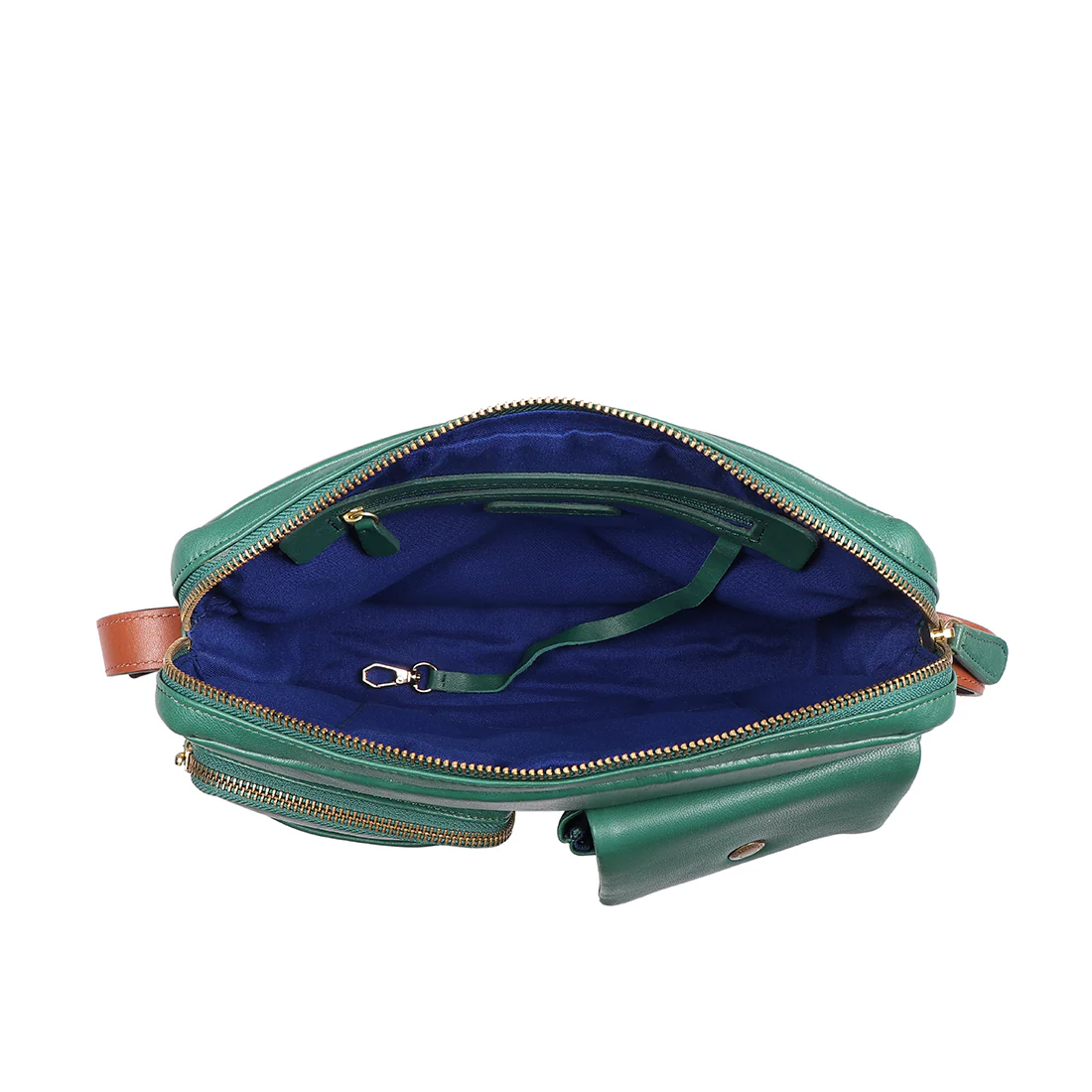 Chiquita 02 Green Leather Crossbody - Image 6