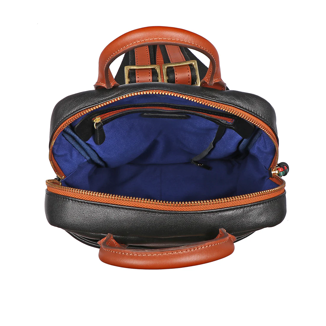 Chiquita 03 Black Leather Backpack - Image 6