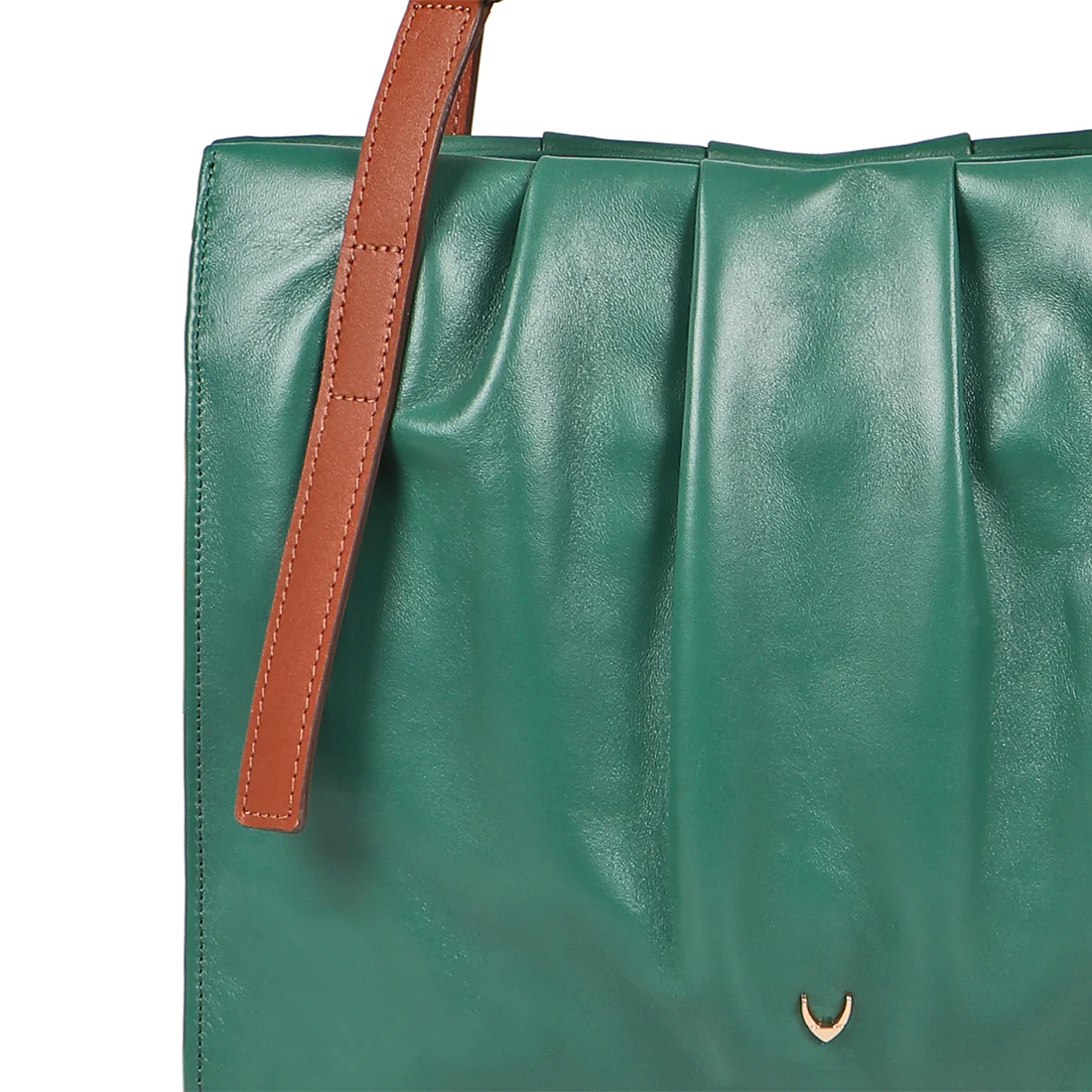 Chiquita 04 Green Leather Shoulder Bag - Image 5