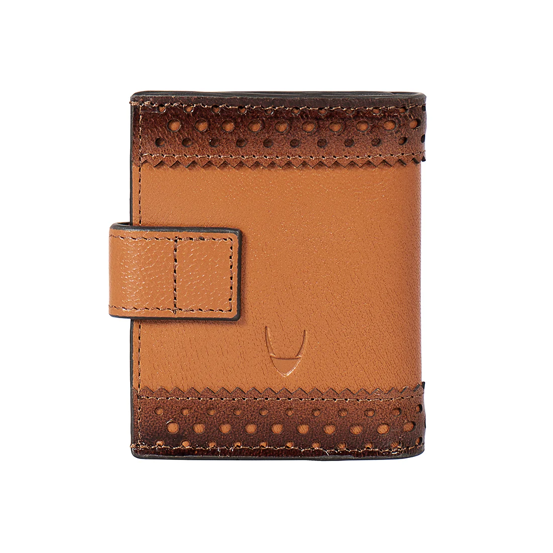 Churro W1 Orange Leather Card Holder - Image 7