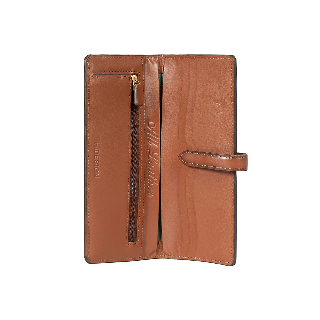 Churro W3 Green Leather Bi-Fold Wallet - Image 5