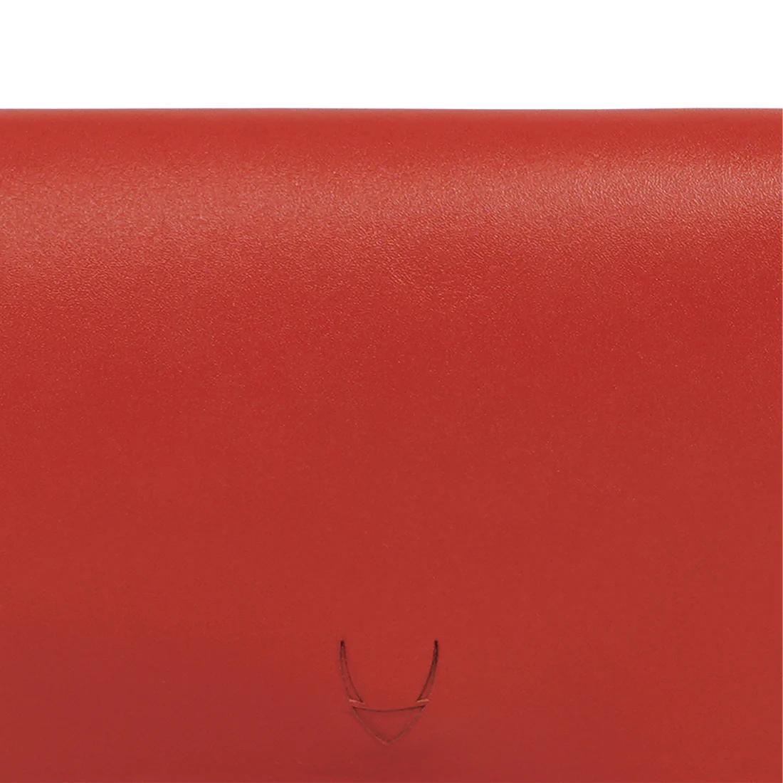 Clover W1 Red Leather Bi-Fold Wallet - Image 6