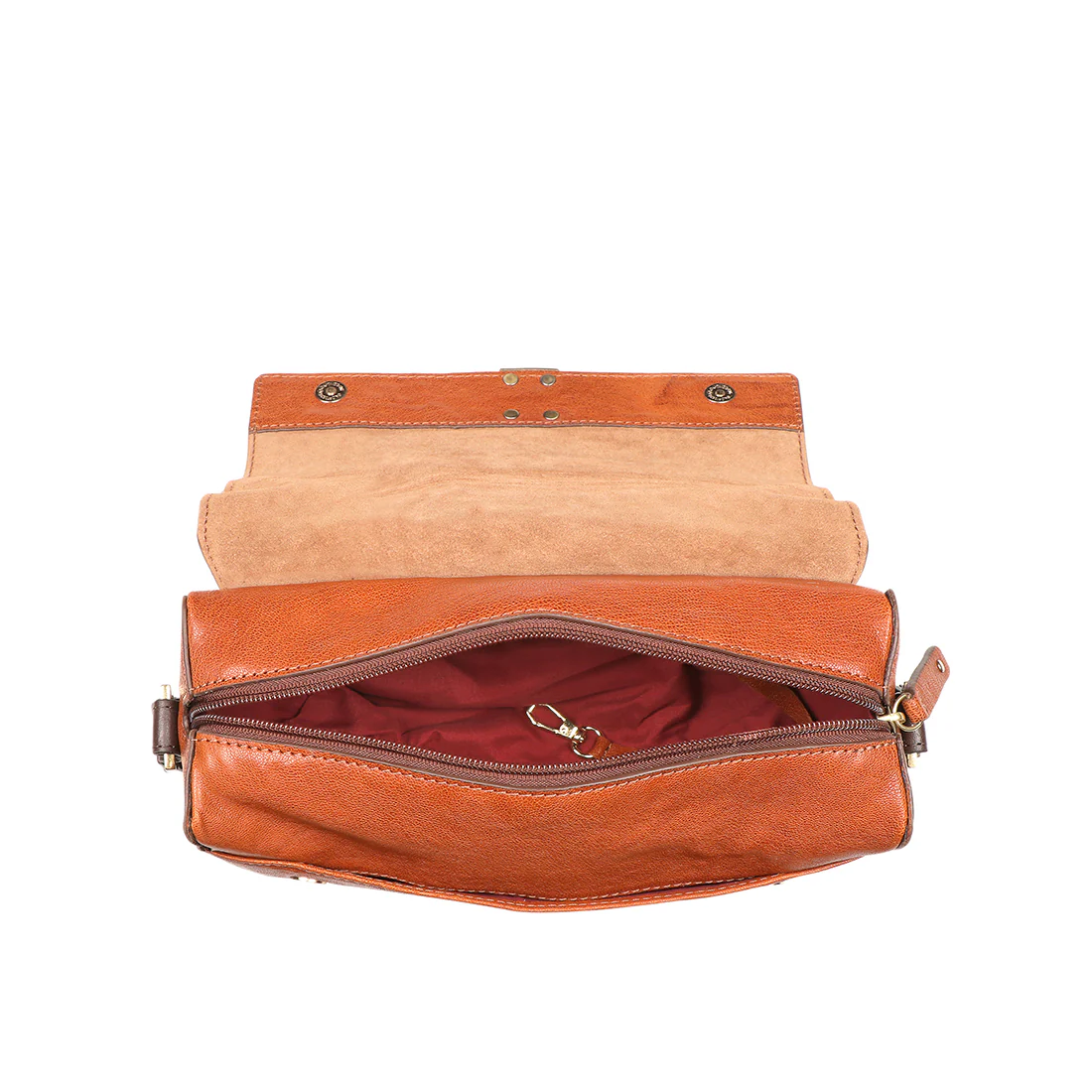 Conscious 01 M Leather Shoulder Bag - Image 6