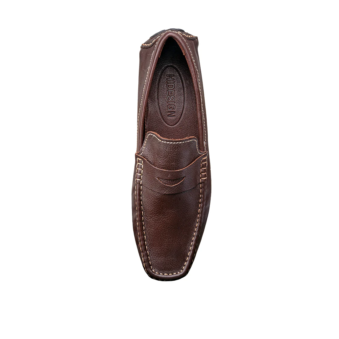 Copa Cabana Men's Brown Leather Slip On - Image 4