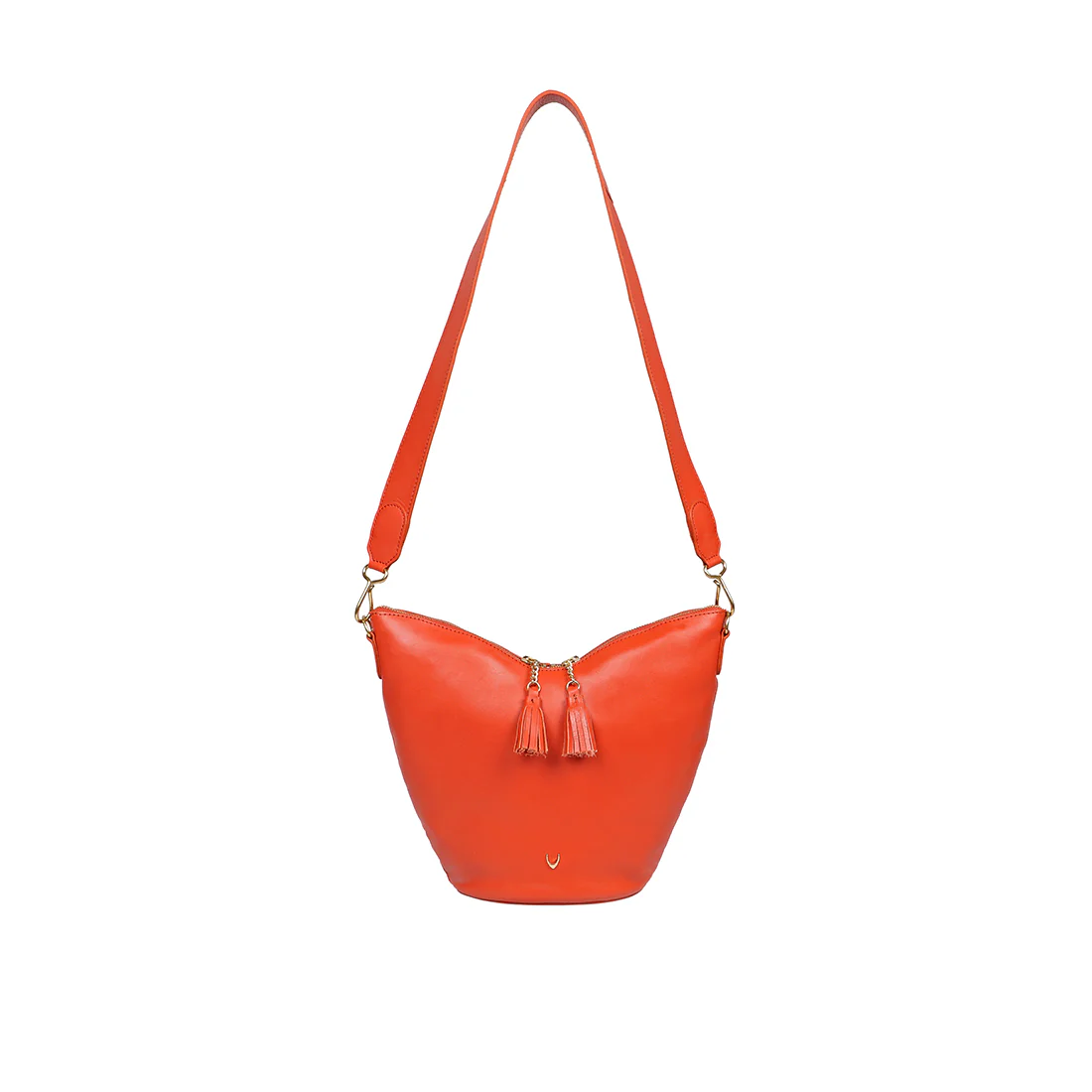Cordoba 05 Orange Leather Shoulder Bag