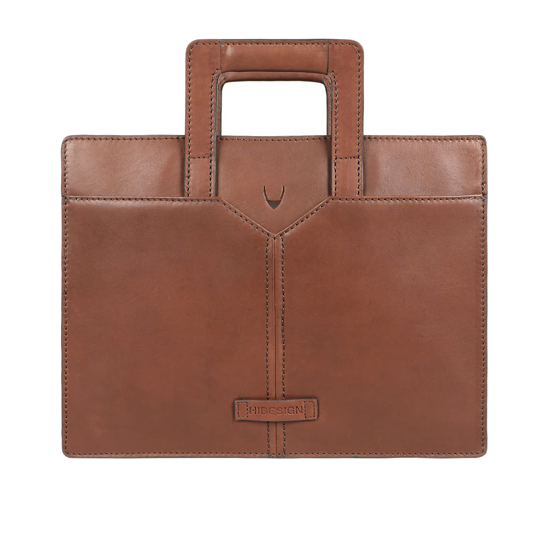 Creation - 01 Brown Leather  Briefcase - Image 3