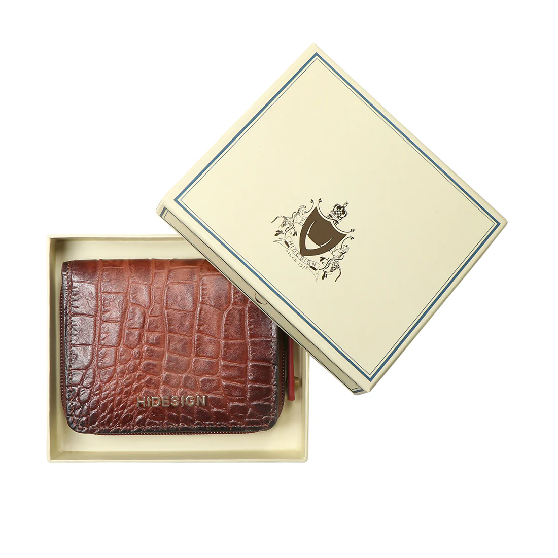 Cupertino W2 Tan Leather Bi-Fold Wallet - Image 9