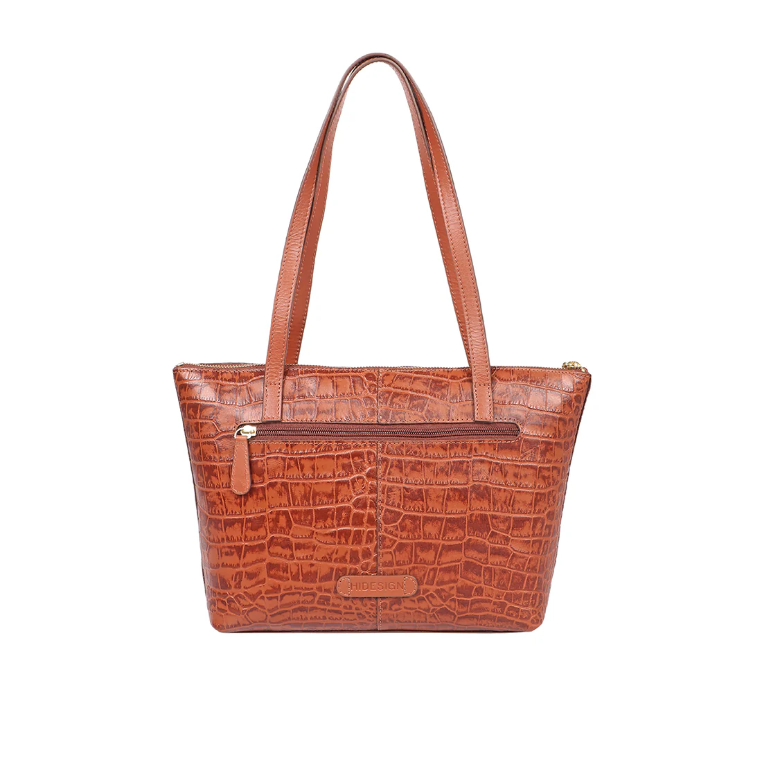 Cusco 01 Tan Leather Tote Bag - Image 4