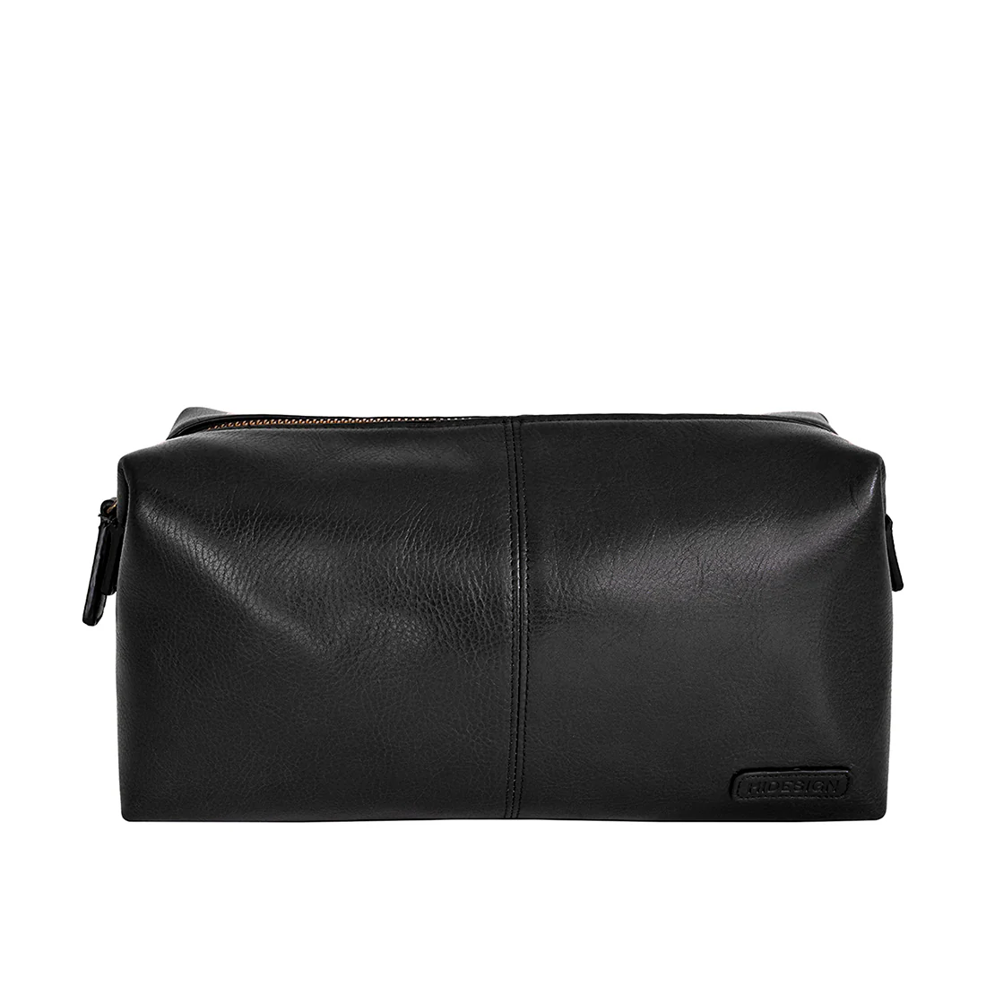 Cwb 004 Black Leather Wash Bag