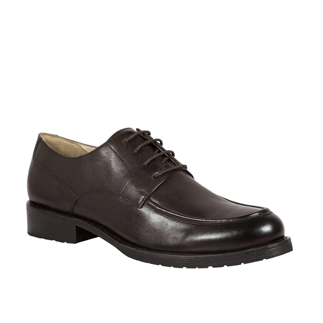 Davos Men's Brown Leather Shoes - Image 4