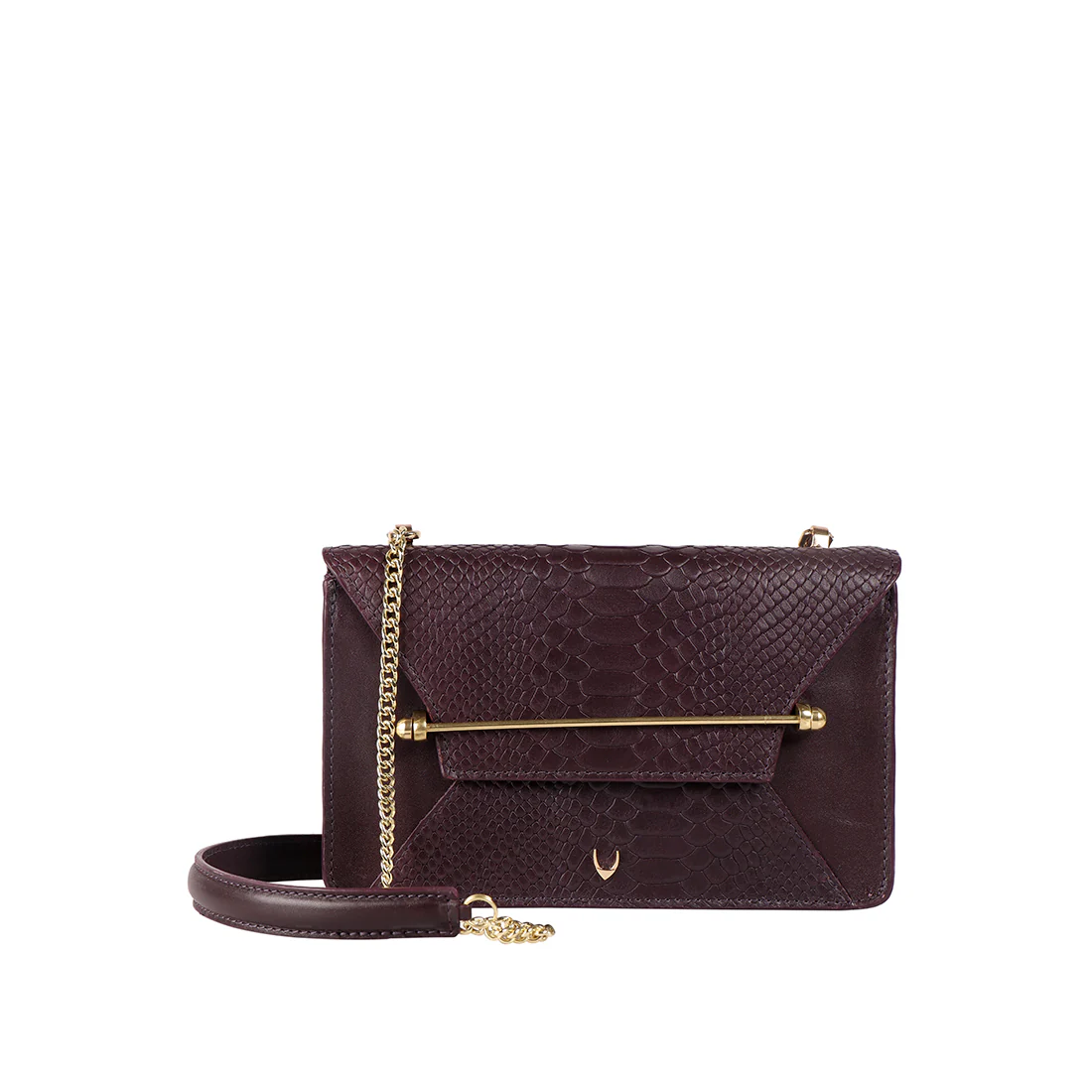 Delilah 01 Purple Leather Sling Bag - Image 2