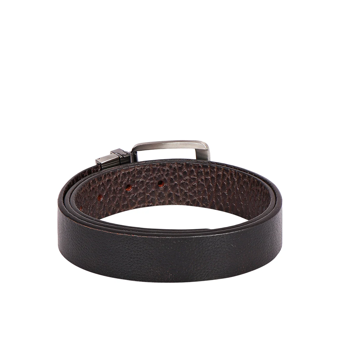 Denali 01 Men's Brown Reversible Leather Belt - Image 6