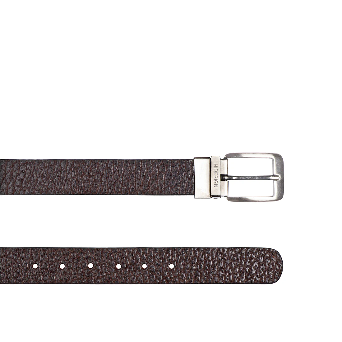 Denali 01 Men's Brown Reversible Leather Belt - Image 7