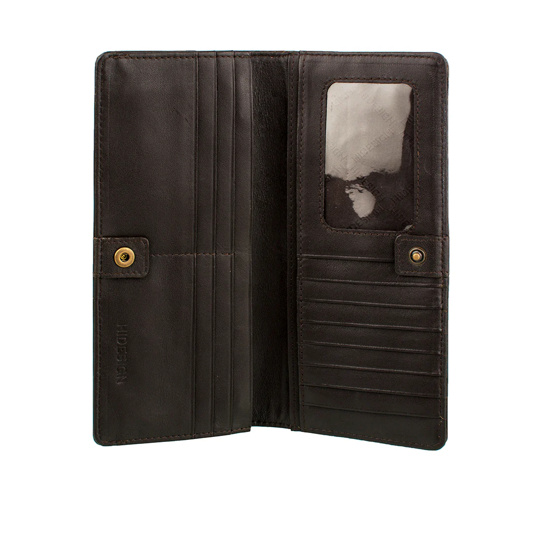 Diadema W1 Brown Leather Bi-Fold Wallet - Image 4