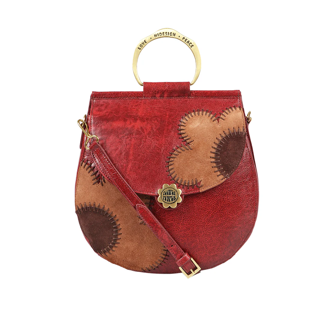 Diana 02 Red Leather Crossbody - Image 2