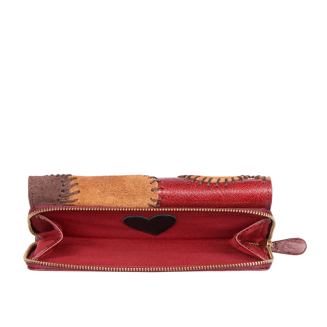 Diana W2 Red Leather Trifold Wallet - Image 8