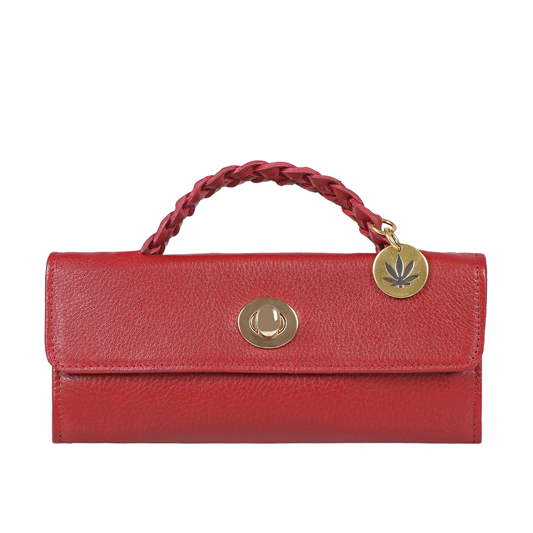 Donna W4 Marsala Leather Trifold Wallet - Image 2