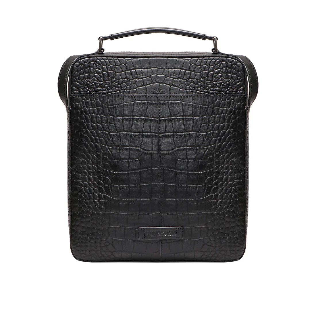 Draper 02 Black Leather  Crossbody - Image 3