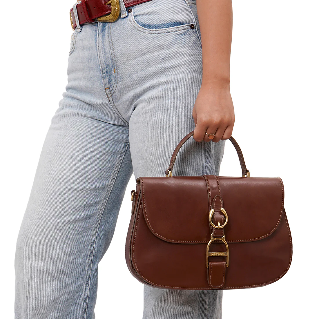 Durango 02 Tan Leather Sling Bag - Image 2
