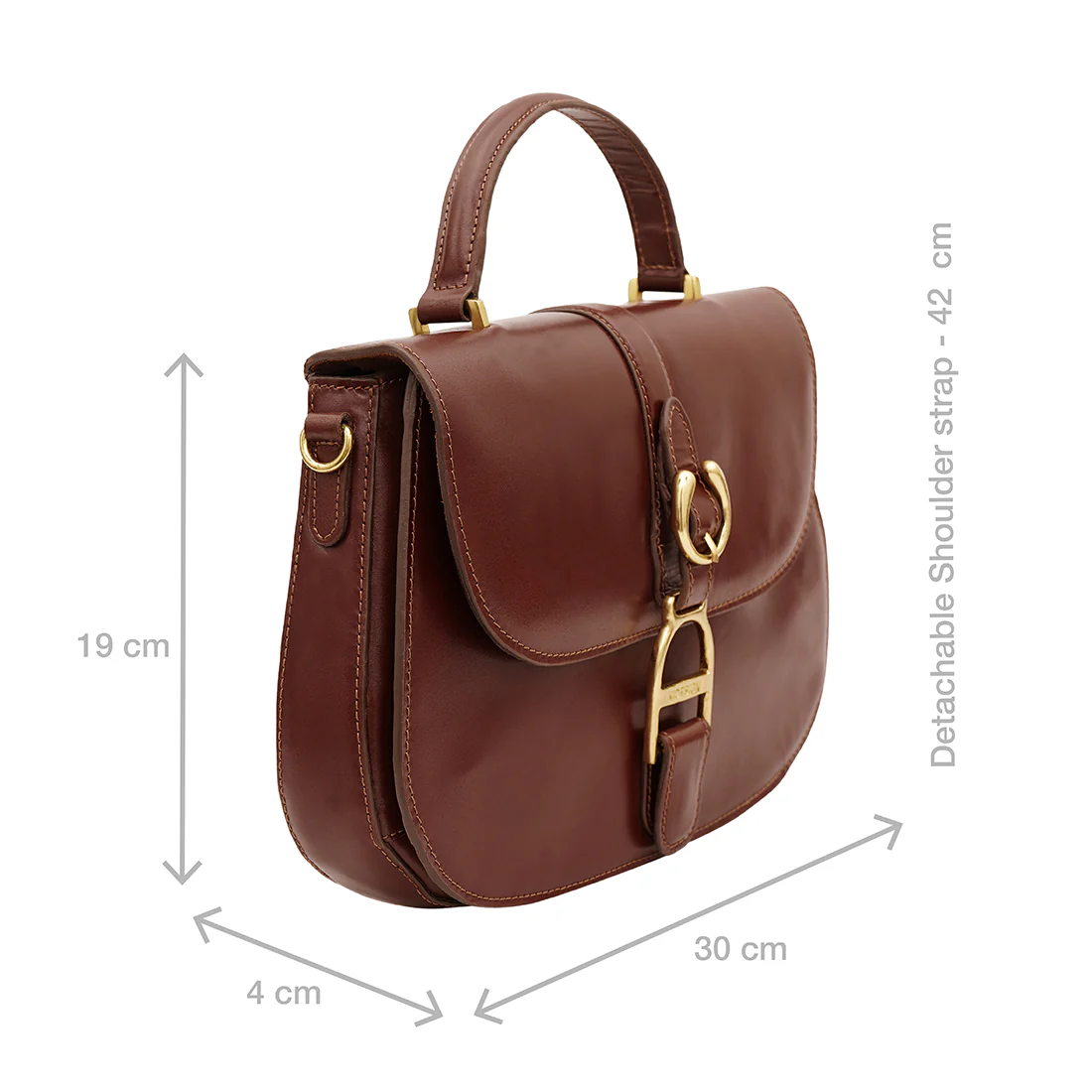 Durango 02 Tan Leather Sling Bag - Image 3