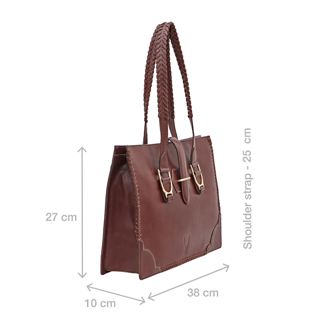 Durango 03 Brown Leather Laptop Bag - Image 3
