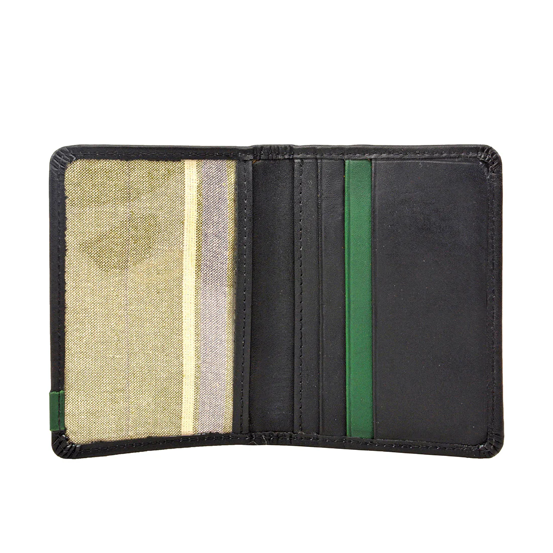 Dw006 Black Leather Bi-Fold Wallet - Image 2
