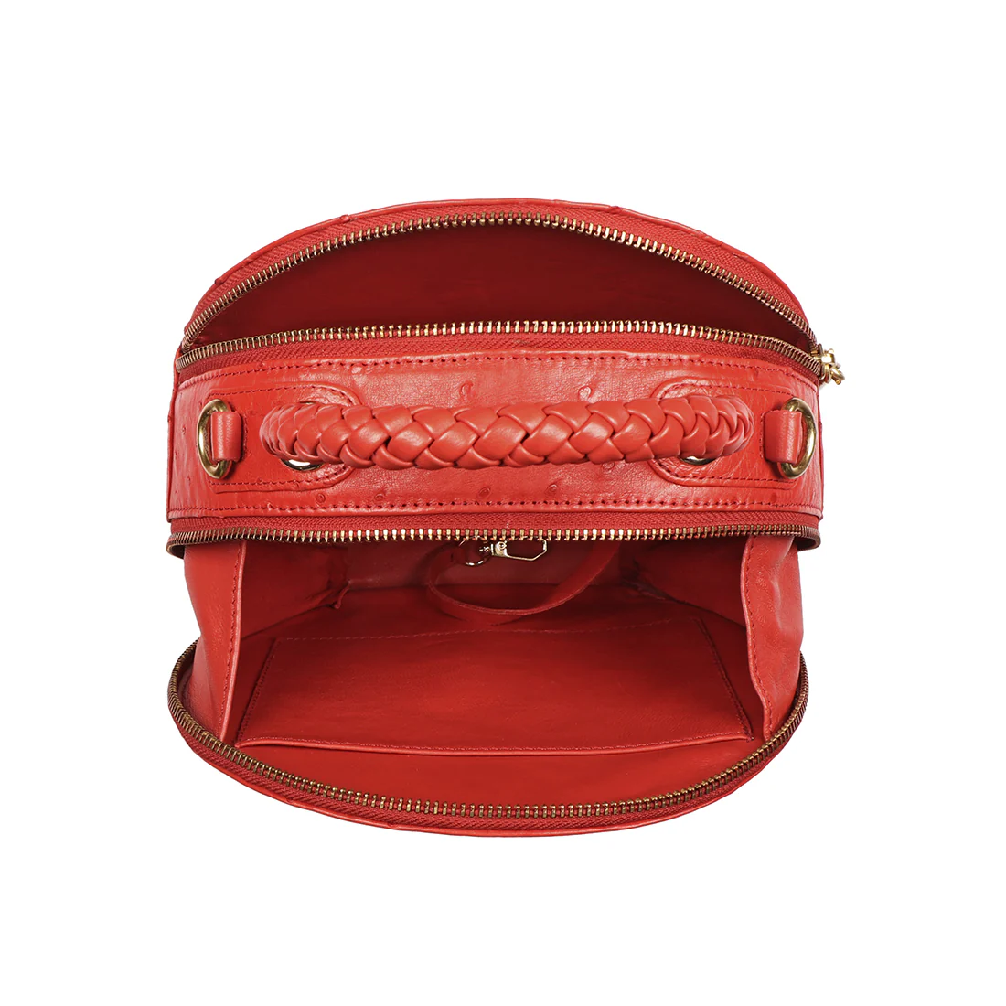 Eda 05 Red Leather Shoulder Bag - Image 6