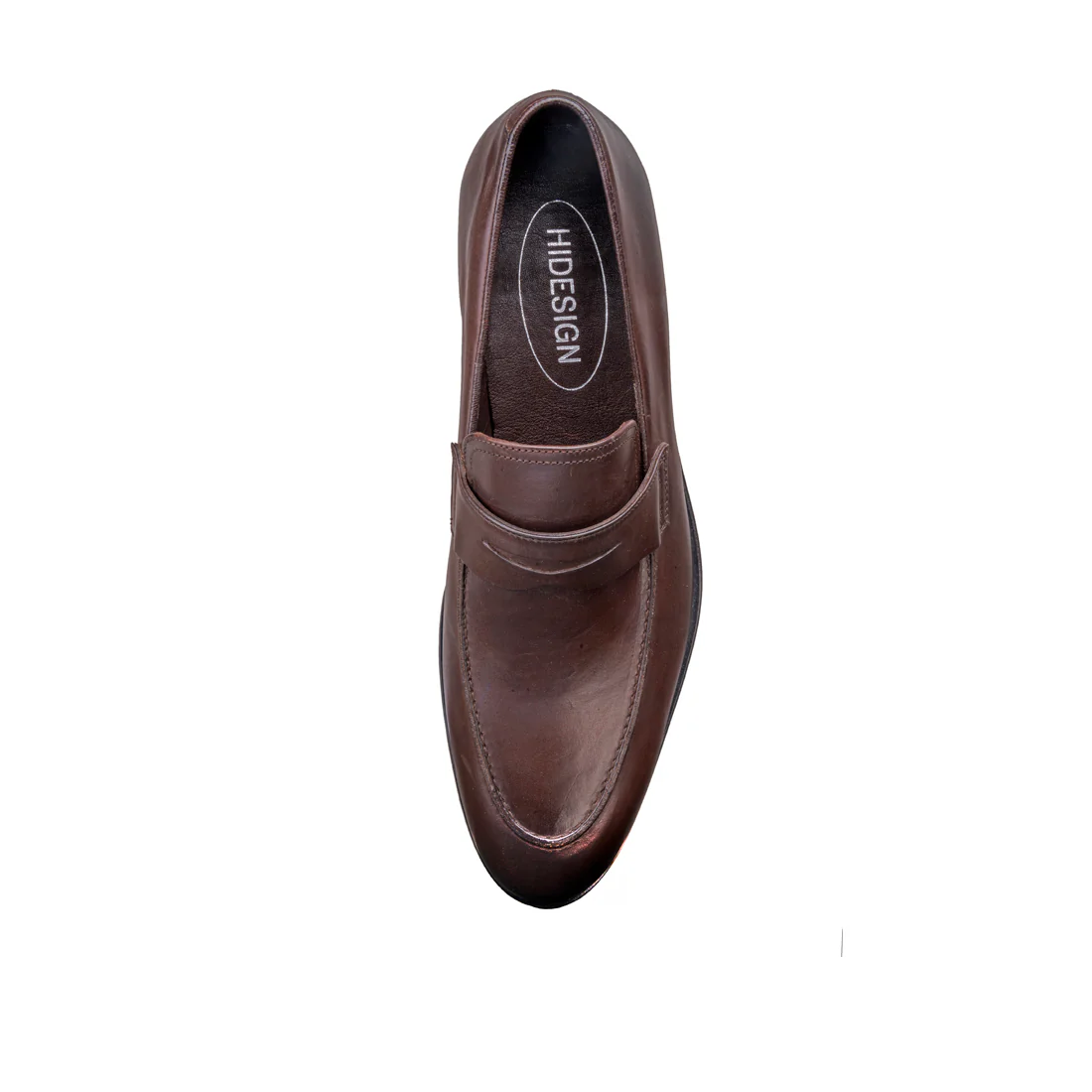 Edward Men's Brown Leather Slip On - Image 6