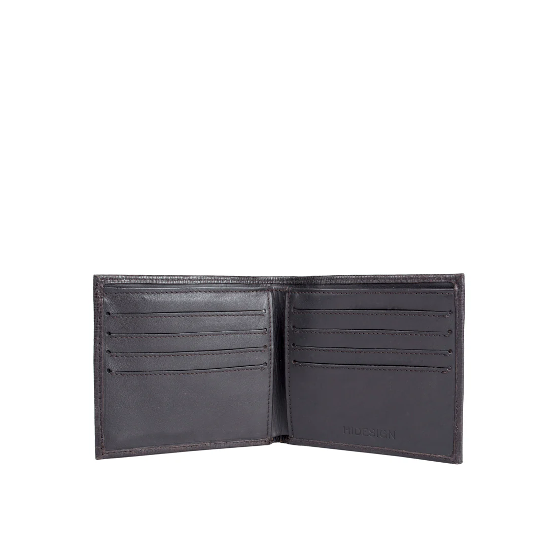 Ee 017Sc Brown Leather Bi-Fold Wallet - Image 2