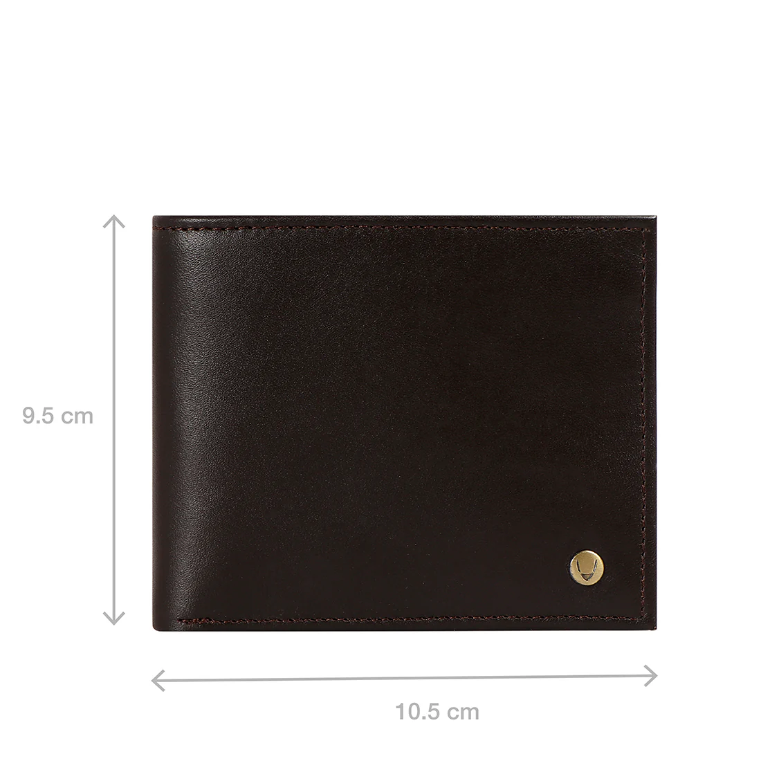 Ee 017Sc Brown Leather Bi-Fold Wallet - Image 2