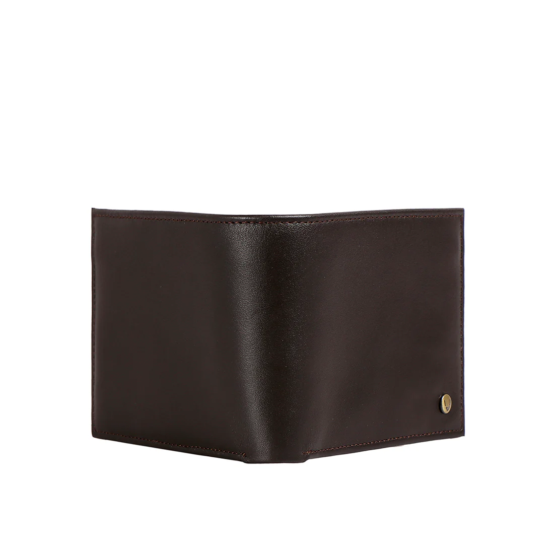 Ee 017Sc Brown Leather Bi-Fold Wallet - Image 5
