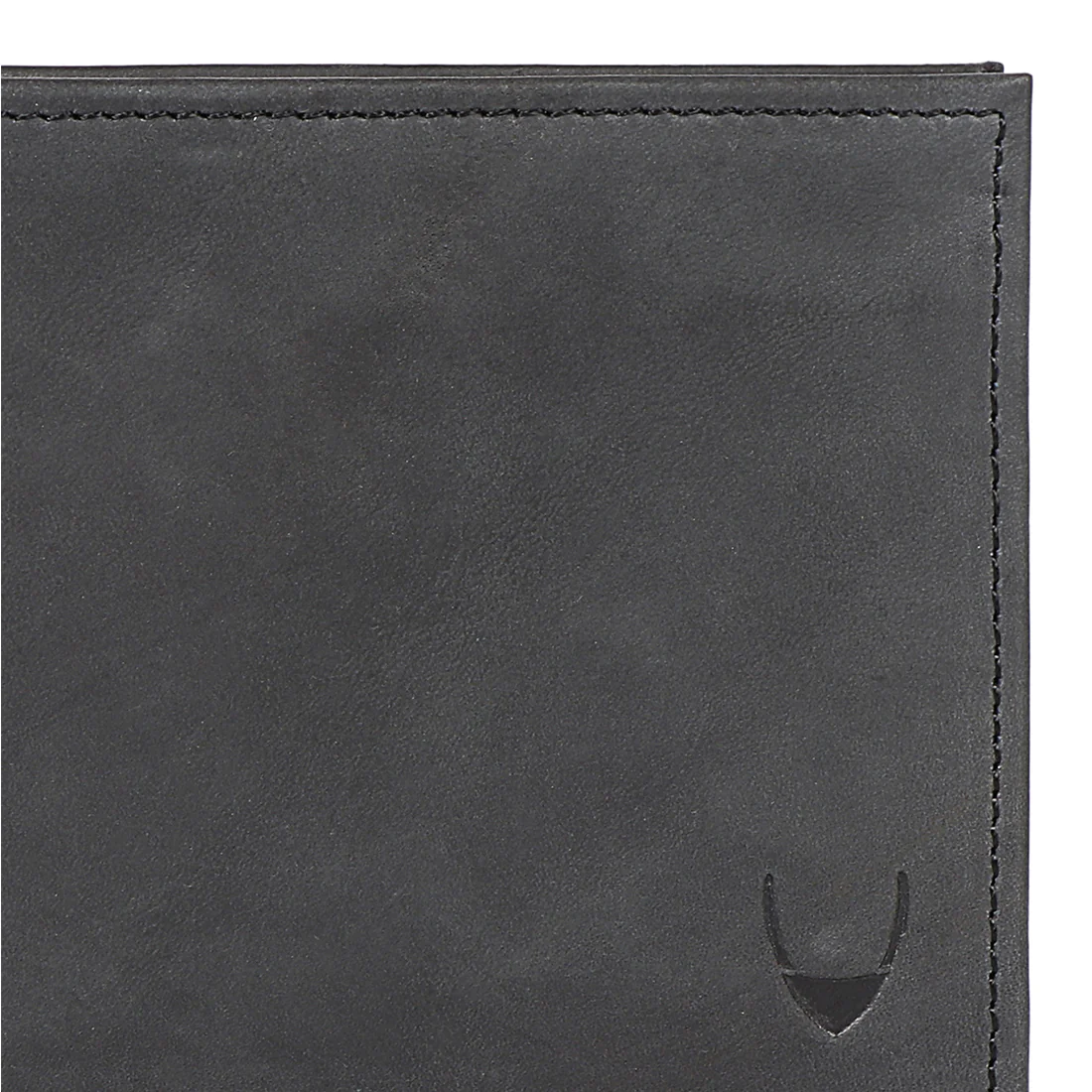 Ee 017Sc  Black Leather Bi-Fold Wallet - Image 6