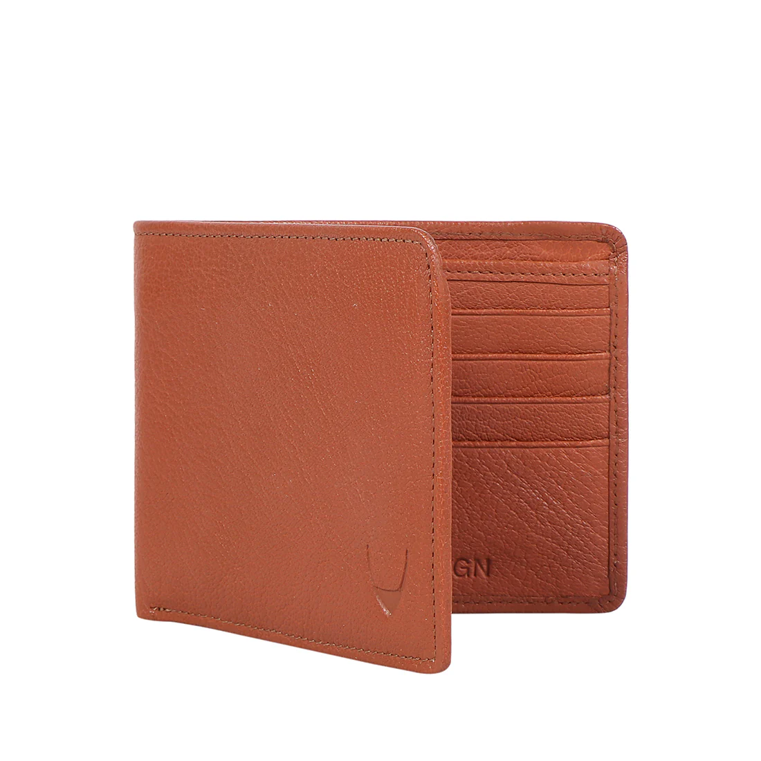 Ee 017Sc  Tan Leather Bi-Fold Wallet - Image 3