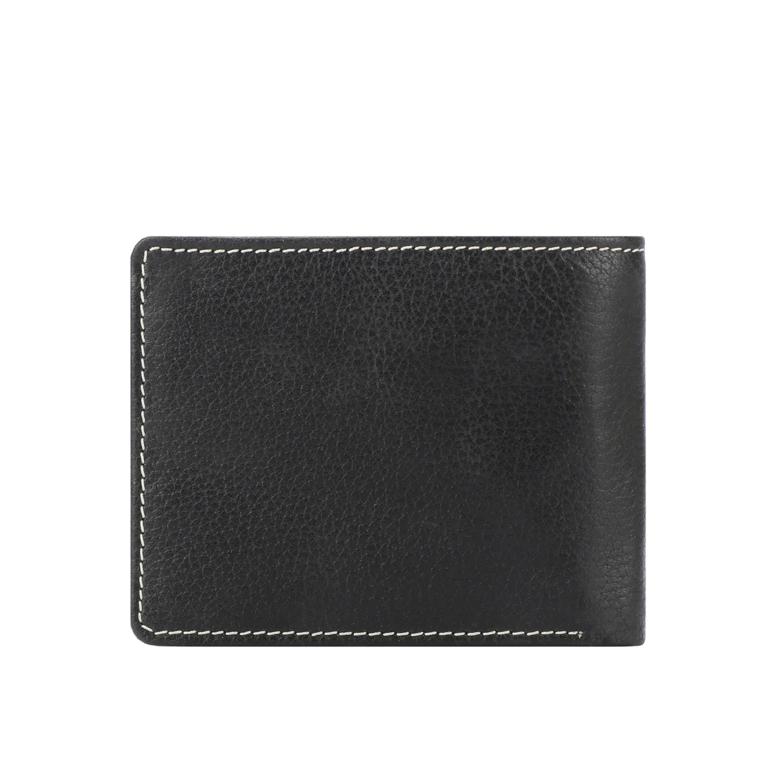 Ee 036-01 Black Leather Bi-Fold Wallet - Image 2